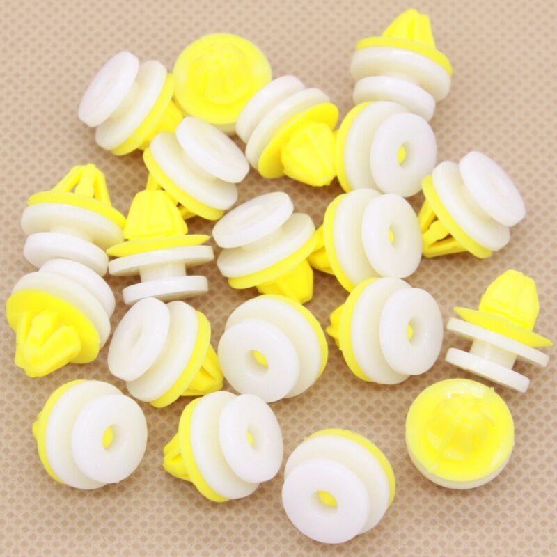 30Pcs Brand Retainer Nylon Fit For Land Rover LR2 Door Cladding Fastener Clips DYC500030 Interior Accessories