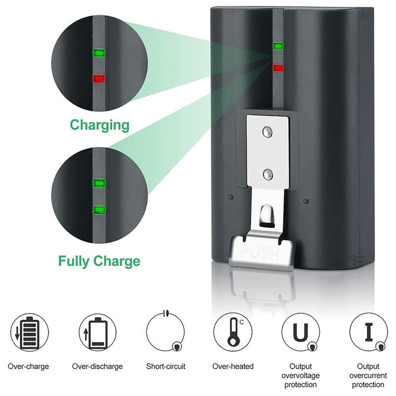Ring Batterij Oplaadbare 3.65V 6040Mah Compatibel Met Ring-Deurbel-Spotlight Cam 1/2/3/4 spotlight Stok Up Cam,1Pcs