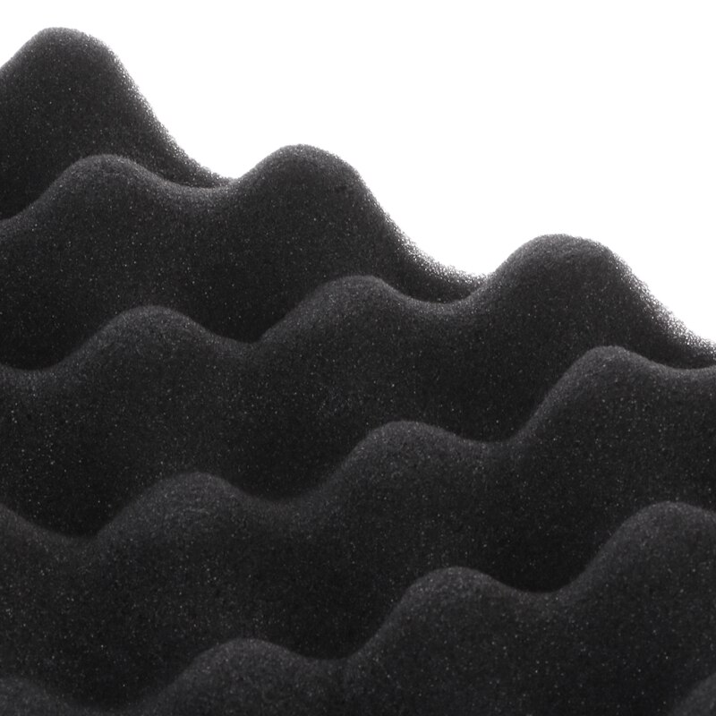 Acoustic Soundproof Sound Thick Absorption Pyramid Foam Board 50x50x3cm