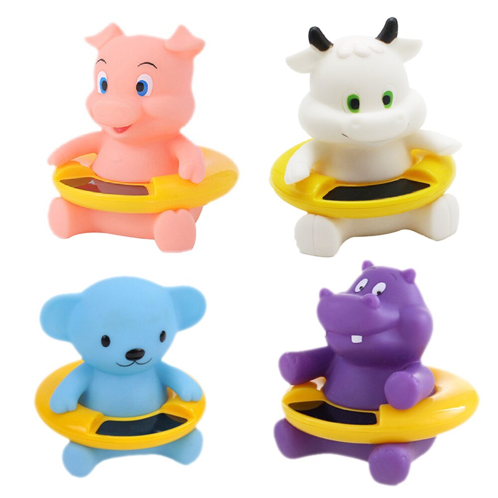 Cartoon Baby Water Temperature Meter Cute Baby Bath Measurement Water Temperature Thermometer Variety Animal 5 Shape Optional