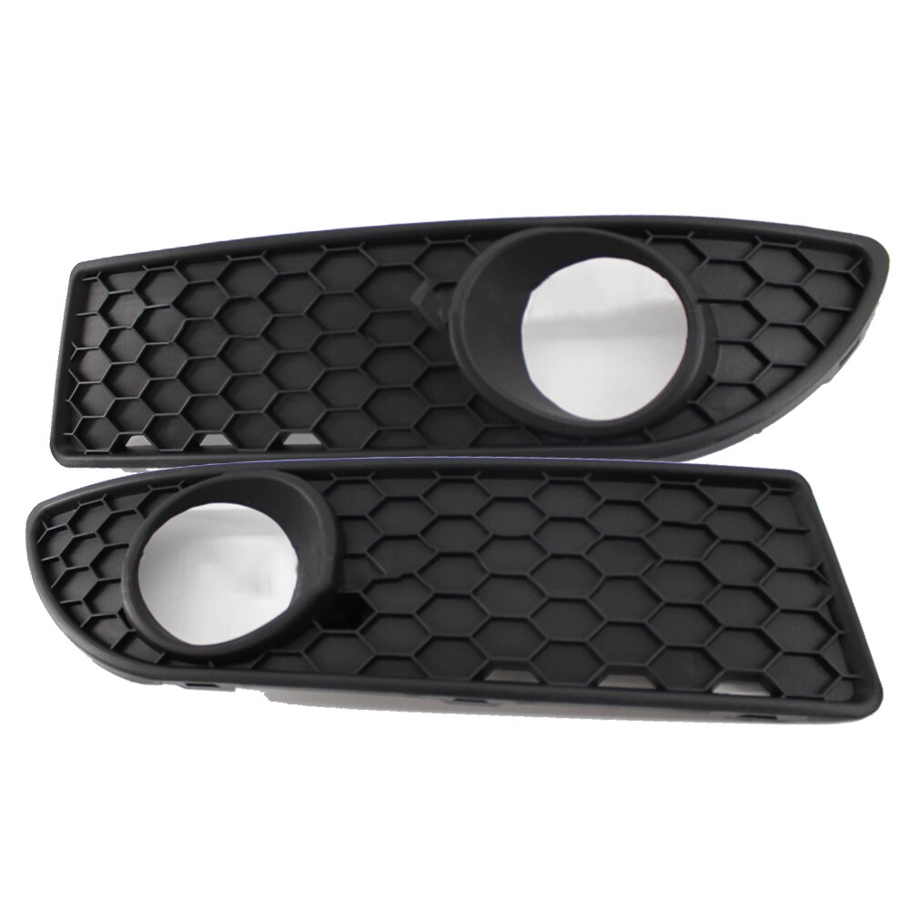 Grille antibrouillard,LSGGTIM Grilles dantibrouillard de Pare-chocs Avant ABS Antibrouillard Grille Cover Compatible avec Golf 5 MK5 2005-2009,Noir Droite