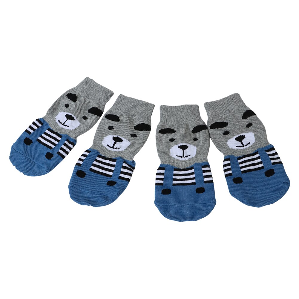 Indoor anti-slip socks for dogs and cats dog&amp;cat socks Paw protection for animals-paw protection and traction to silicone gel