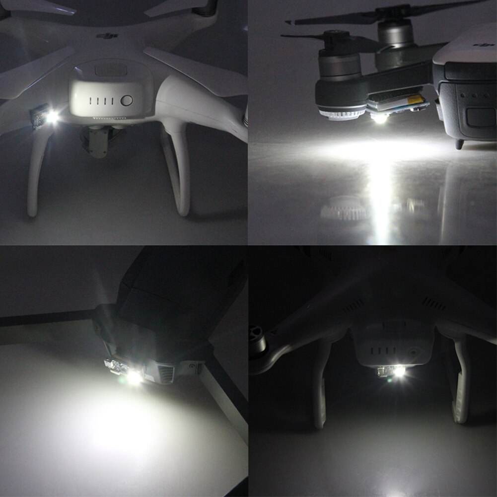 Magisk klistermærke batteridrevet lille blitz ført sikkerhedsflyvning natbelysning udendørs drone strobe lampe til dji mavic