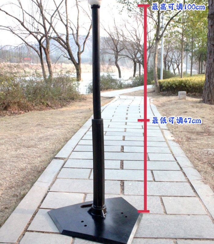 Portable Sports Deluxe Batting Tee Basics Baseball Practice equipment Softball Pitching Batting Training gear 81501