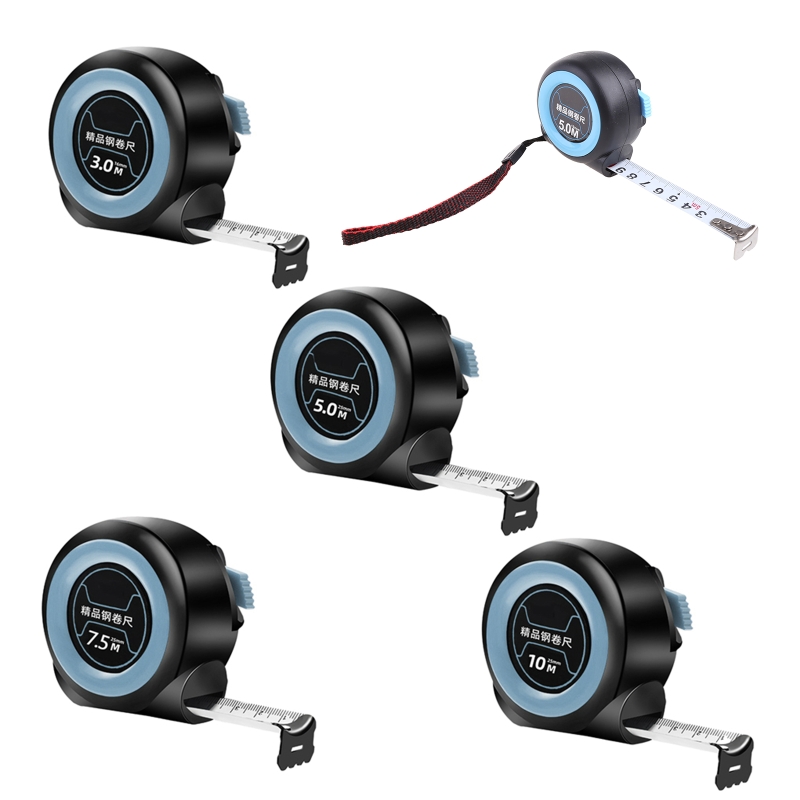 Y51B Retractable Steel Tape Measure Woodworking Auto Lock Distance Measuring Ruler