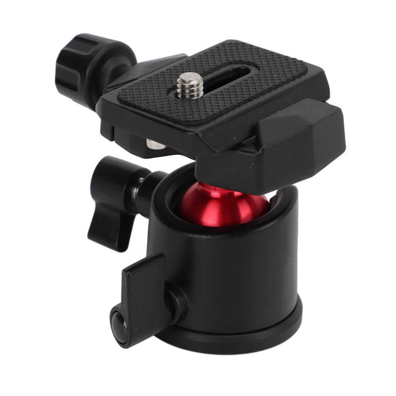Tête de boule réglable, Rotation à 360 degrés, tête de boule universelle détachable pour appareil photo