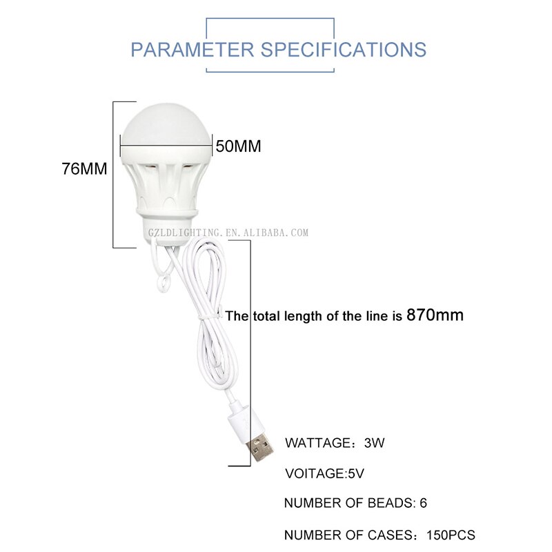 Led Lantaarn Draagbare Camping Lamp Mini Lamp 5V Usb Power Book Light Reading Student Studie Tafellamp Super Birght voor Outdoor.