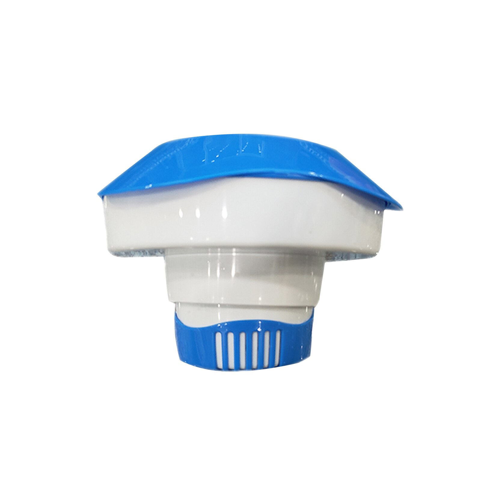 Deluxe Large Blue And White Floating Swimming Pool Chlorine Dispenser Disinfection Automatic Swimming Pool Cleaning Tools