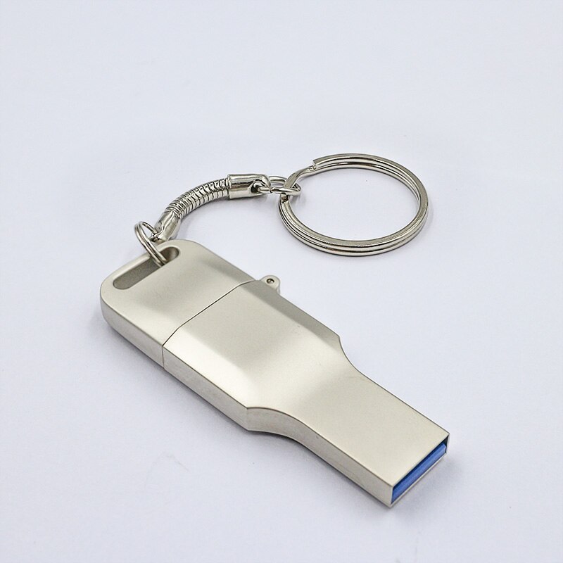 USB 3.0 Flash Drive 64GB Lightning Metal Pen Drive U Disk For iPhone 11 x 8 7 7Plus 6 6s 5 se iPad iPod PenDrive Memory Stick: Default Title