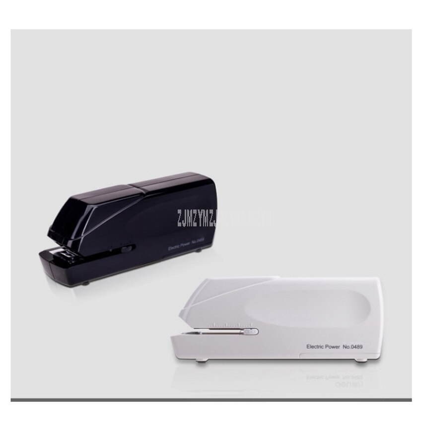 Grapadora eléctrica automática para documentos, máquina grapadora de encuadernación de papel de 20 hojas, suministros de papelería para oficina y escuela, 24/6, 26/6