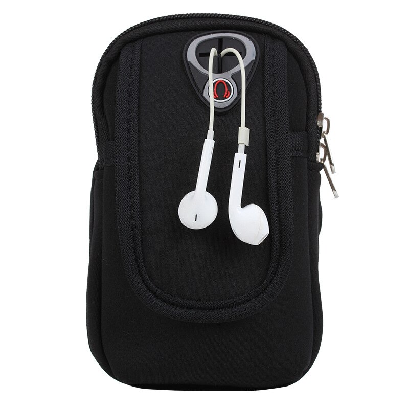 Wasserdichte Sport Armbinde praktisch Tasche, Geeignet für IPhone, Samsung, huawei Xiaomi 6-zoll Sport praktisch fallen Armbinde: Schwarz