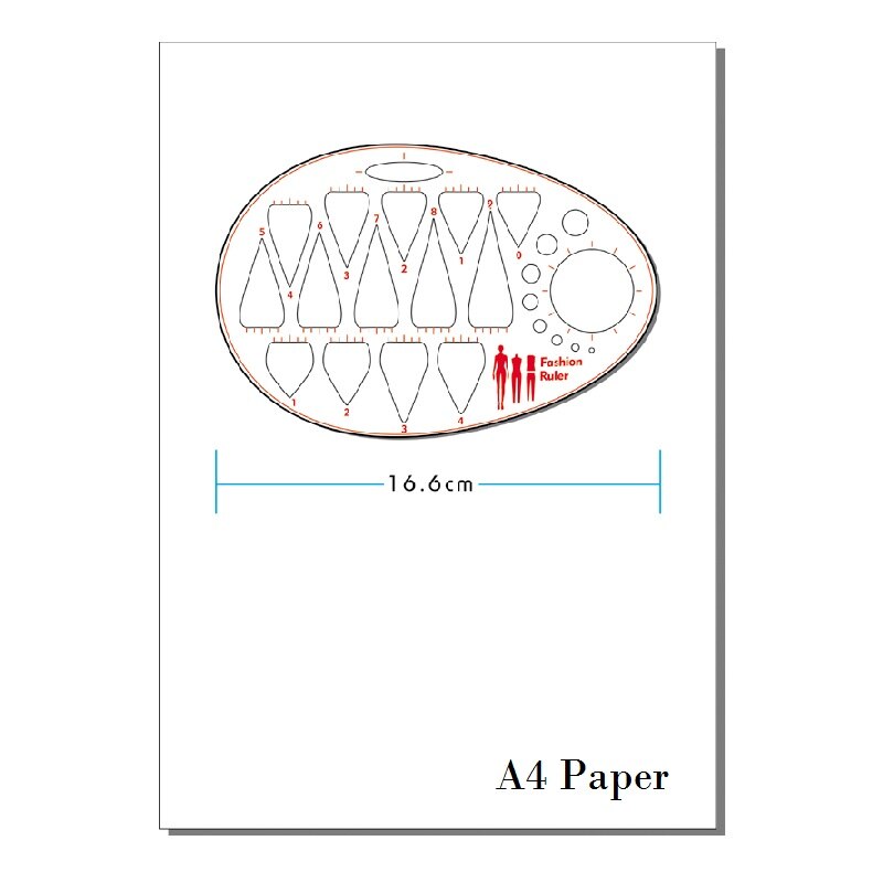 Clothing Neckline Curve Ruler Women Neckline Template Ruler Female Draw Neckline Curve Curves Rulers