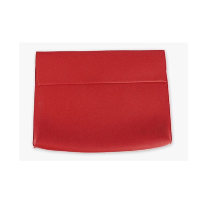 Nouvelle femmes hommes OL porte-documents de luxe sacs à main enveloppe grande pochette sac à main sacs en cuir concepteur solide brun noir rouge