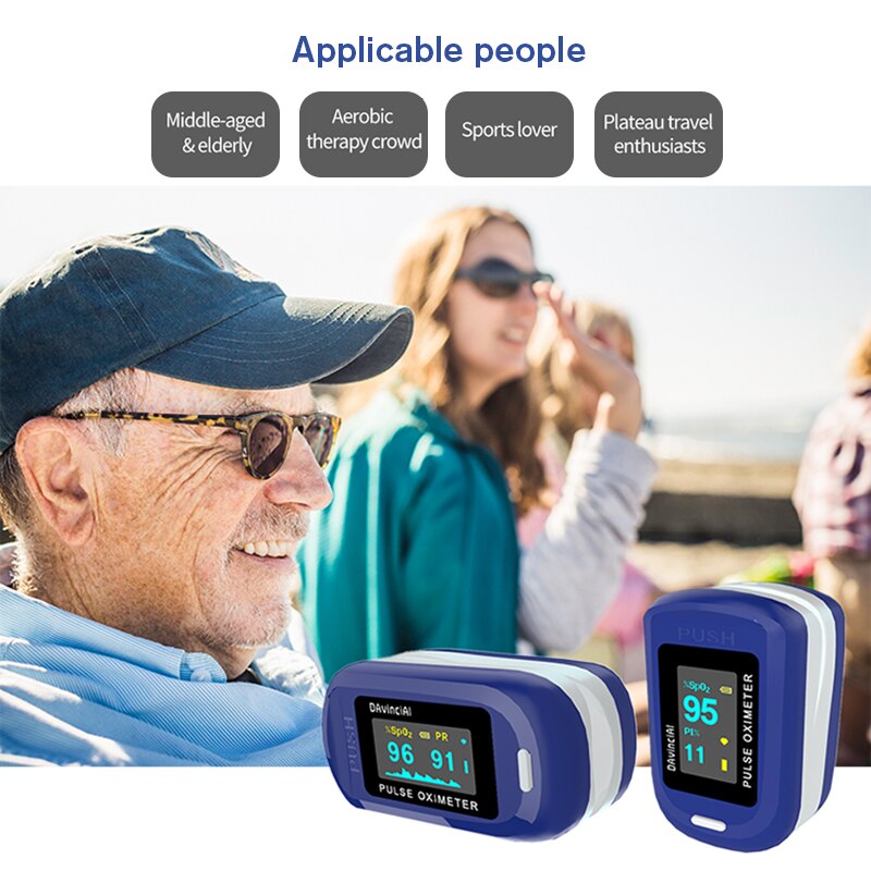 Portable Digital Pulse Oximeter LED display blood oxygen Heart Rate Monitor SpO2 Health Monitors Finger oximeter