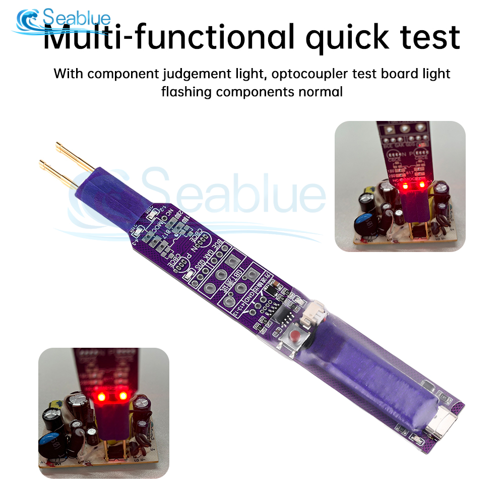 Optocoupler Tester Optocoupler Test Detection Tool Optocoupler Online Test Module Optocoupler Electronic Repair Tool DC5V Type-C