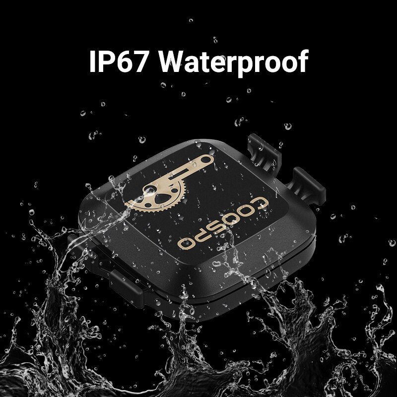 Coospo BK467 Snelheid/Cadanssensor Bluetooth Ant + Waterdicht Weg Fiets Rpm Sensor Voor Wahoo Garmin Gps Fietscomputer
