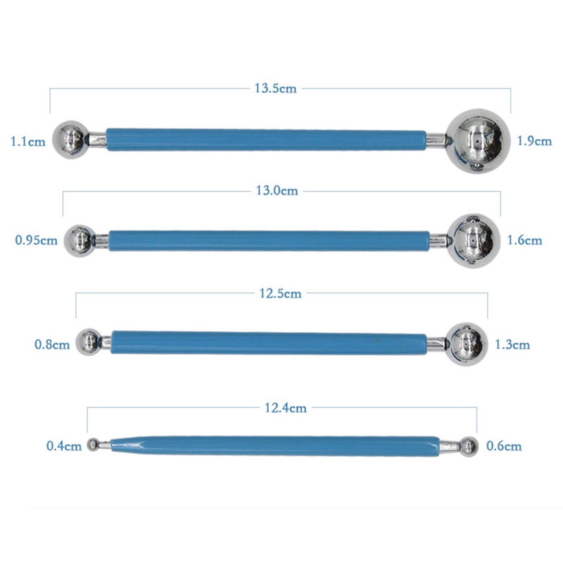 13 sztuk modelowanie polimerowe narzędzia robić rzeźbienia w glinie, rozsiane pióro, silikonowe końcówki, rylec w kształcie kuli, ceramika glina ceramiczna wcięcie narzędzia zestaw