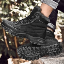 Trend Mannelijke Sneeuw Pluche Warme Mannen Keep Warm Bont Botas Classic Outdoor Wandelen Sneaker Enkel Winter Grote Maat 48 Schoeisel