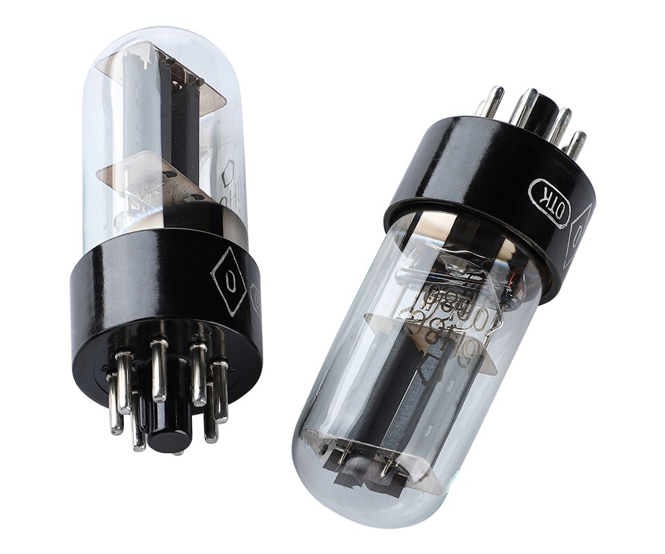 Amplificador de tubo de electrones 6H8C, reemplazo de válvula de vacío 6N8P/5692/6SN7/ECC33/CV181, refuerzo de sonido de graves para amplificador de 2 piezas