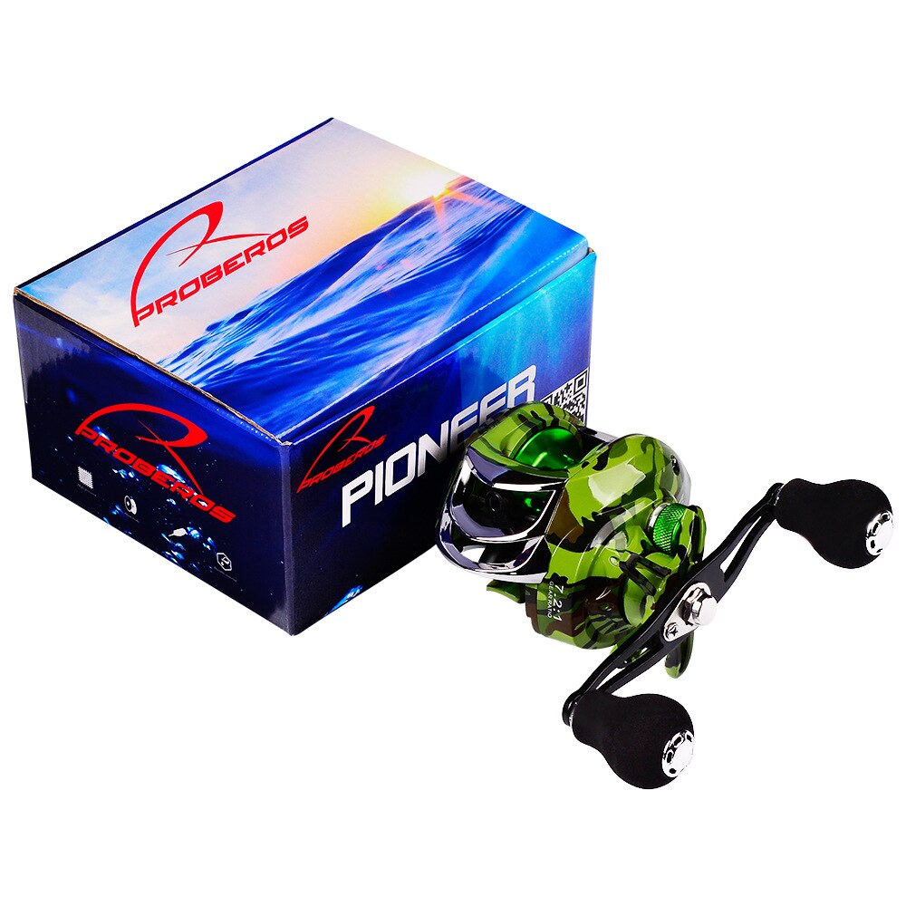 PROBEROS – moulinet de pêche Portable DW125, 18 + 1 roulements à billes, 7.2:1, pour droitier ou gaucher