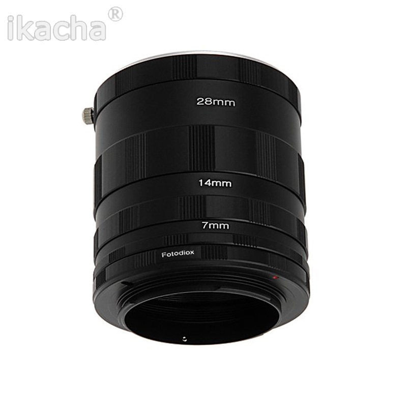 3 Macro Extension Tube Ring Lens Adapter voor Nikon D800 D3100 D5000 D7000 D70 D50 D60 D100 Camera