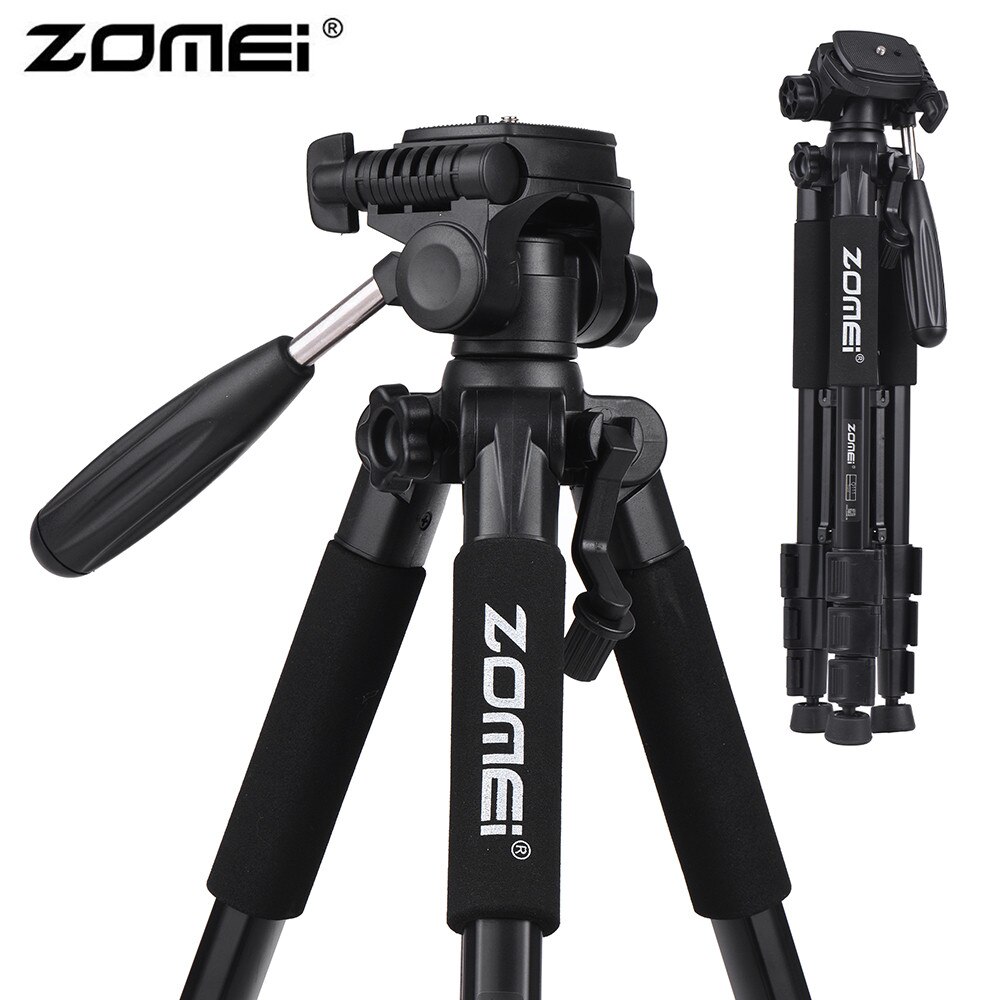 ZOMEI – trépied d&#39;appareil photo numérique Portable de voyage , en aluminium, avec tête panoramique, pour Canon, Nikon, Sony, SLR, DSLR, Q111, en Stock