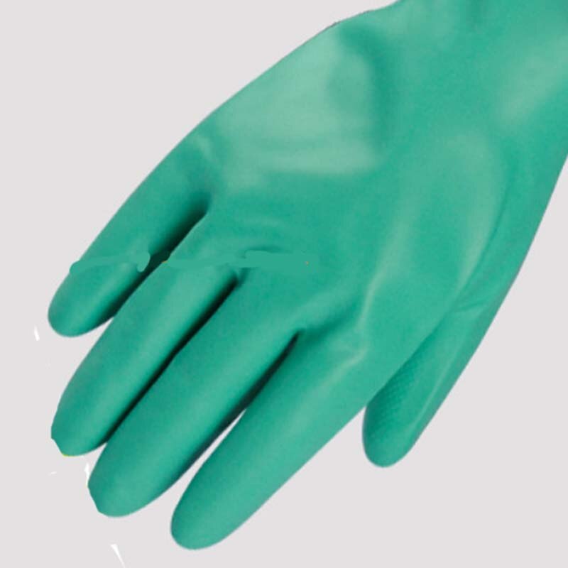 55Cm Rubber Beschermende Handschoenen En Lange Anti-Chemische Industriële Latex Handschoenen Zuur En Alkali Bestendige Handschoenen