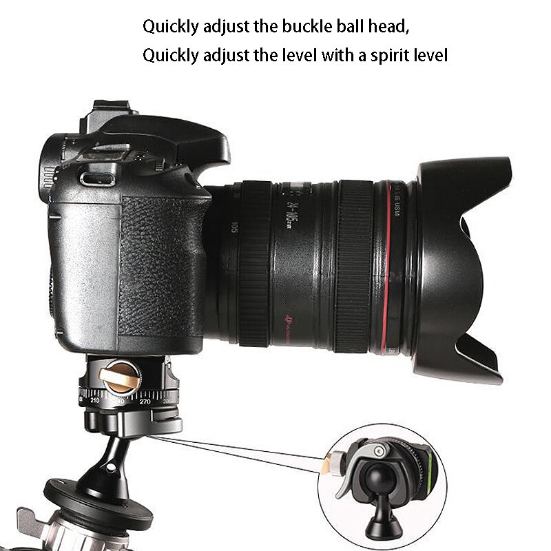 FBC-25 Panoramic Inverted Spherical Gimbal Mobile SLR Camera Photography Tripod Spherical PTZ