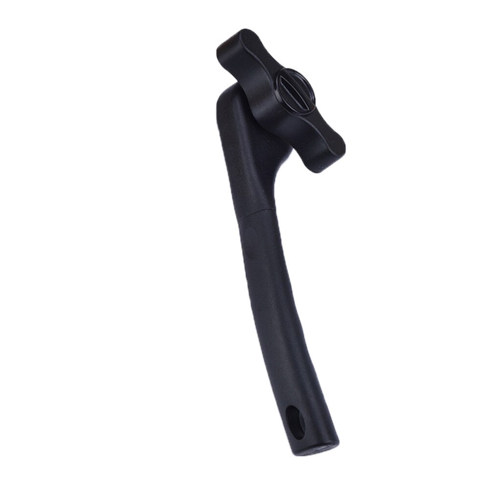 Ergonomic Manual Can Opener Cans Lid Lifter Smooth Edge Side Cut Home Superkitchen accessories gadget #0425: Black