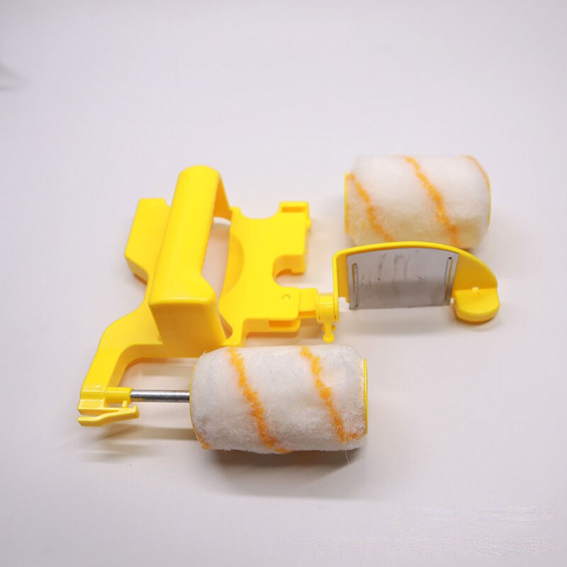 Hand-held Paint Clean-Cut Edger Roller Brush For Wall Multifunctional Painting Tool Kit Mountable Paint Edger With Roller Brush