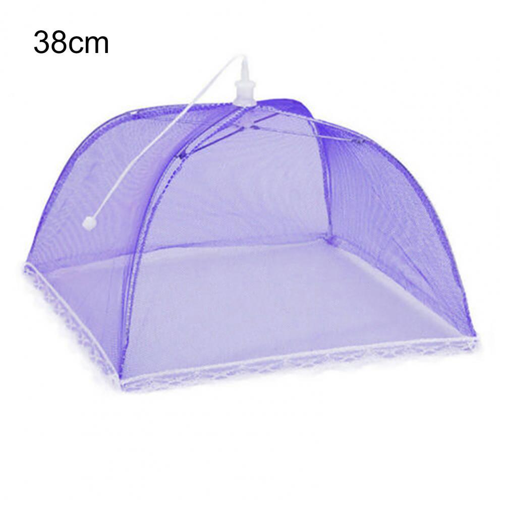 Couvercle pour aliments, robuste, Durable, léger, carré, pliable, Style parapluie, outil de cuisine, couvercle de repas, couvercle de bol: Purple 1