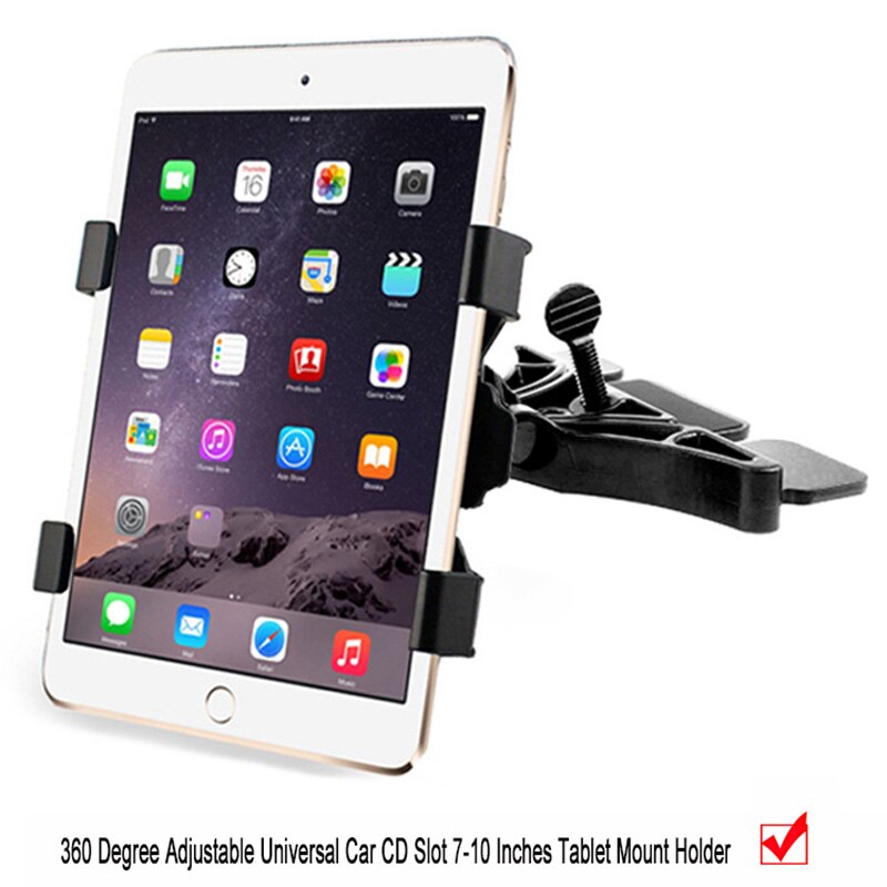 Adjustable Car CD Slot Tablet Car Holder Stand for Samsung IPAD Air Mini Pro 4 To 11 Inch Universal Tablet PC GPS Mount Holder