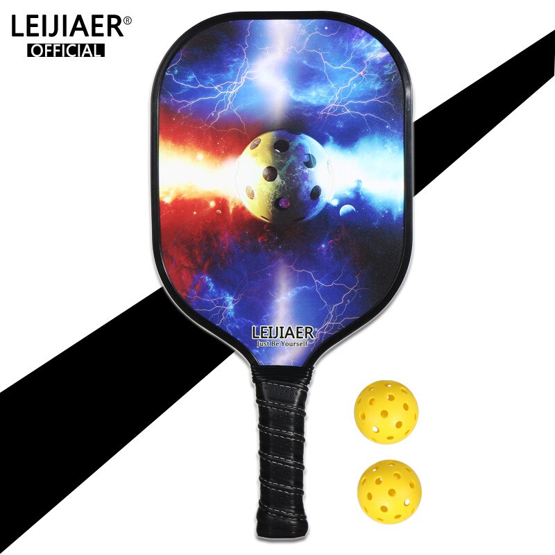 Pickleball raqueta de fibra de carbono pepinillo los deportes 400mmX200mm: Power PK-065