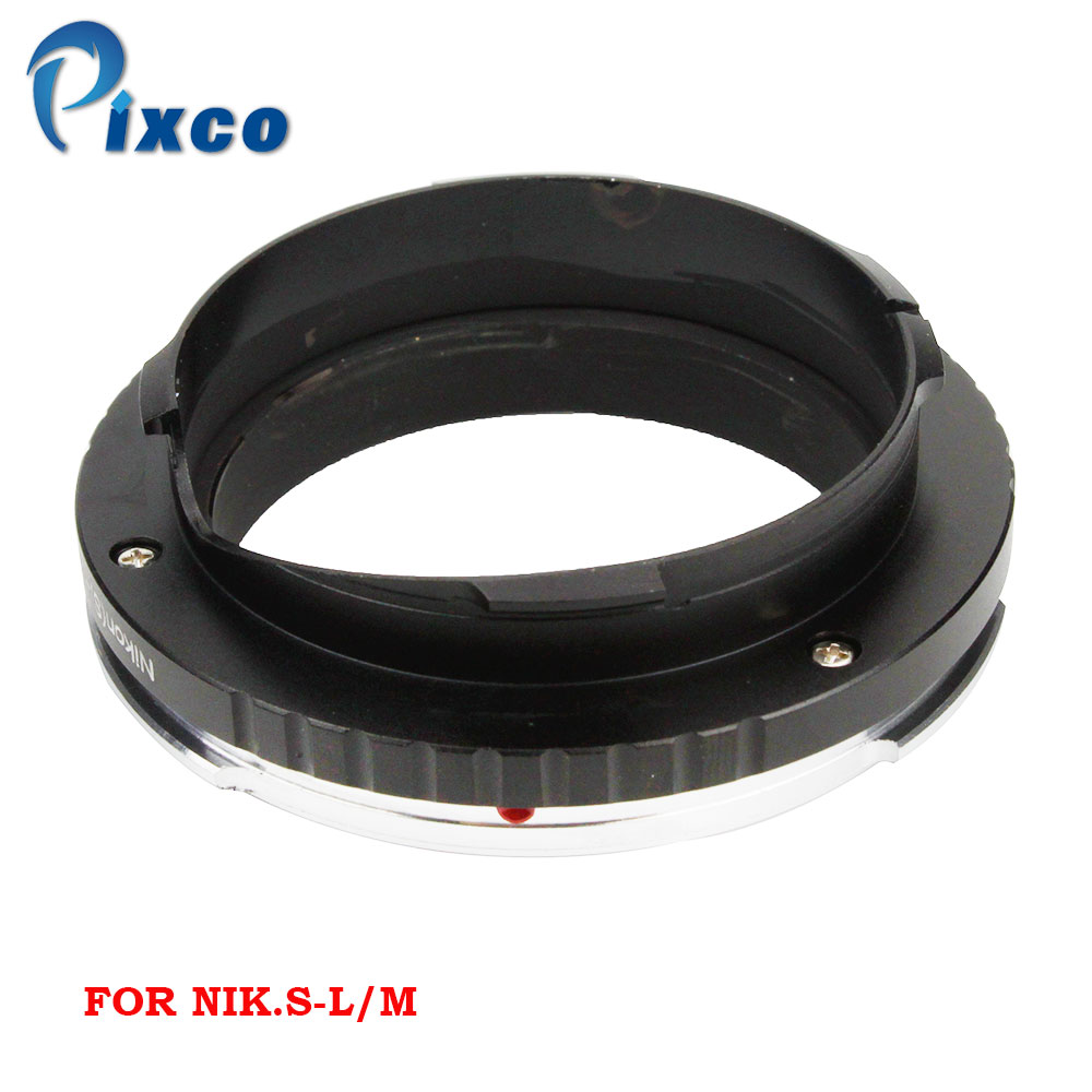 Pixco nik. s-L/M Adaptador de Lente Suit Para Nikon Microscópio S/Contax RF Lens para Leica M Camera