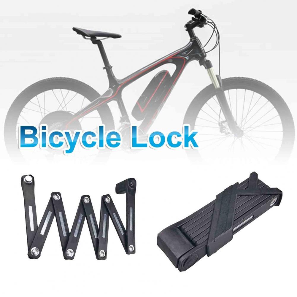 Bike Lock Lightweight Mountain Bike Lock Black Heavy Duty Useful Rust Resistant Electric Bicycle Lock
