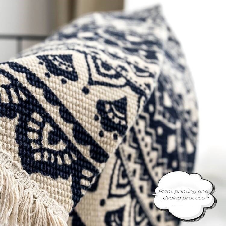 Mandala etnisk stil bomuld og linned gulvmåtter retro almindeligt gobelin håndlavet tæppe studie soveværelse sofa pude tæppe