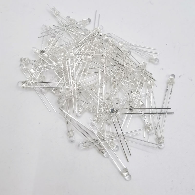 3mm 5mm IR LED Emitting Diode 850nm 940nm Emitter Receiver Infrared Transmitter Phototransistor Photodiode Invisible DIY PCB