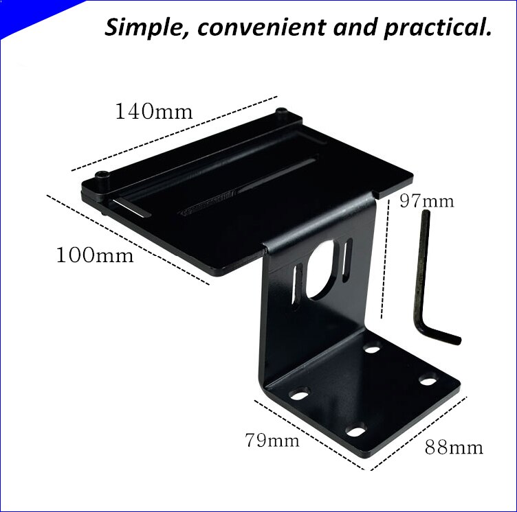 Dikte 5mm Stalen plaat snijmachine ondersteuning, 775/795/895 MOTOR, Verstelbare center hoogte