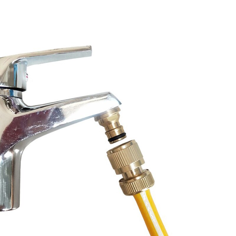 All-Copper Basin Connection Basin Faucet Connection Car Wash Water Pipe Washing Machine Water Conversion Interface Accessories