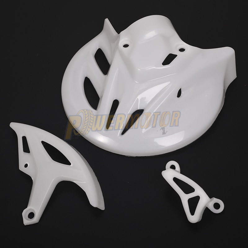 Brake Disc Protective Cover Protective Plate Brake Protection Rear Calipers Cover Fit To CRF T4 T6 CRF 250 CRF 450 Dirt Bikes
