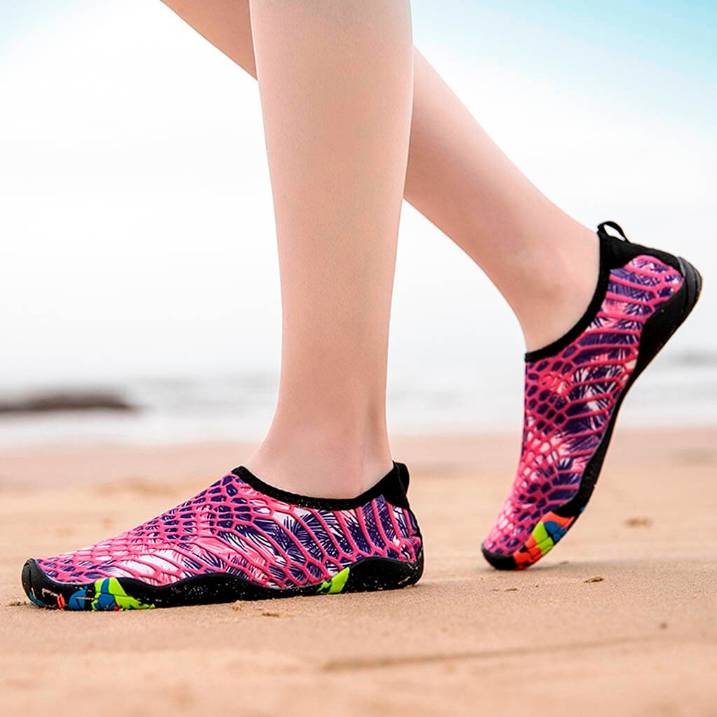 Perimedes para buty na plażę boso szybkie suche buty do wody drukowane pływanie letnie buty do wody buty do pływania buty do wody # g40