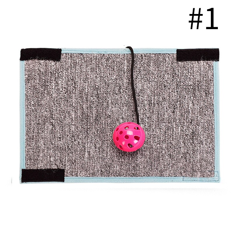 Juguetes para gatos, rascador para mascotas, Cartón corrugado para gatos, productos interactivos para arañar, poste para casas de gatos, suministros para mascotas: gray