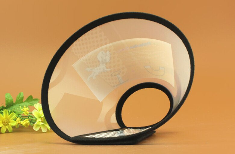 Small Size Dog Cat Vet Elizabethan Collar Cone Wound Healing Brace Blue Size XS M L