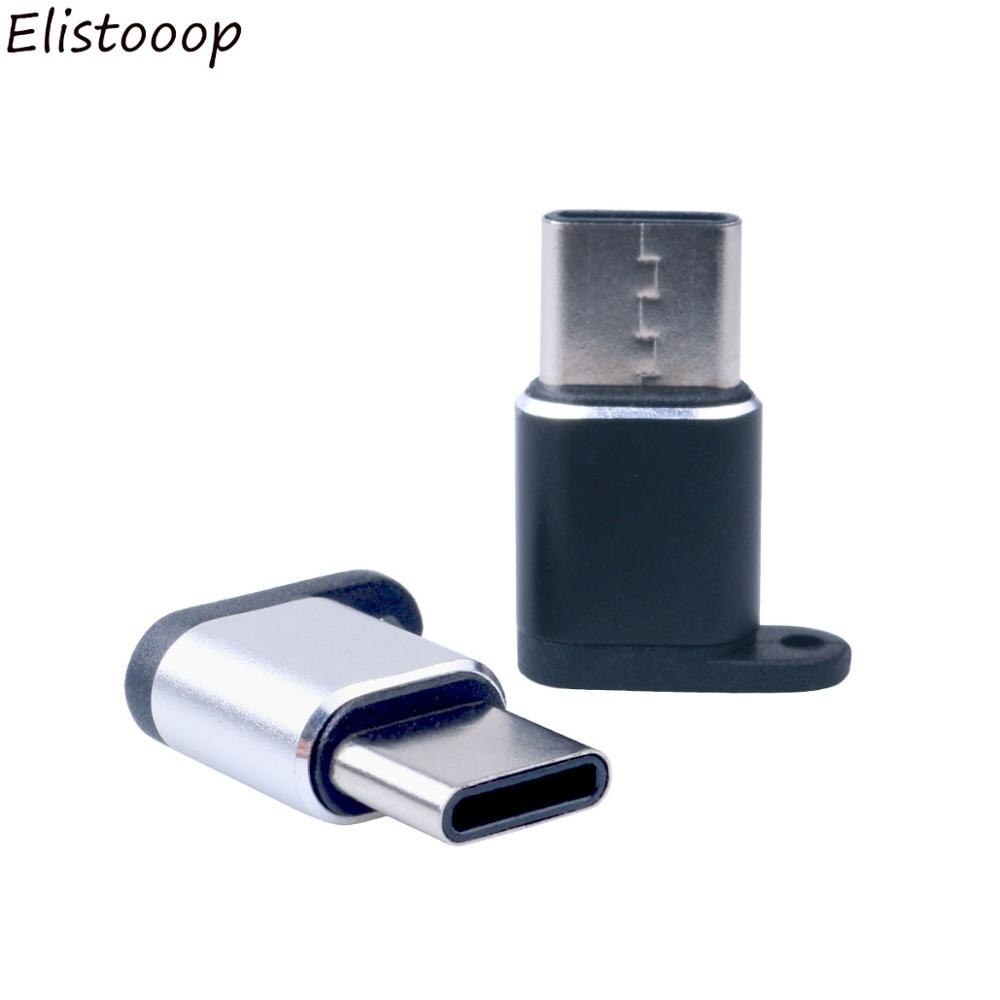 1Pcs Micro Usb Naar Usb C Adapter Mobiele Telefoon Adapter Microusb Connector Voor Huawei Xiaomi Samsung Galaxy Usb Type C Adapter