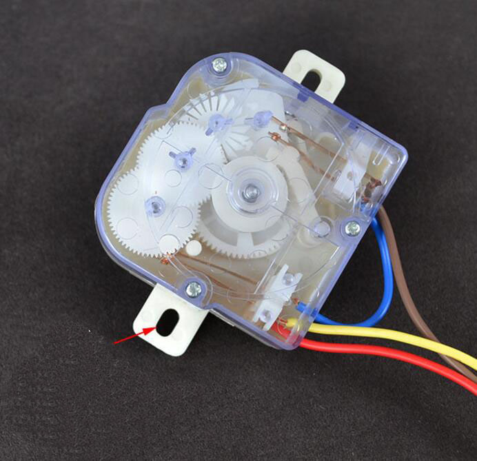 Piezas universales para lavadora, temporizador con 3 cables, 220V, 3.5A, DXT15SF-G, instalación distant, 6,5-7,5 cm