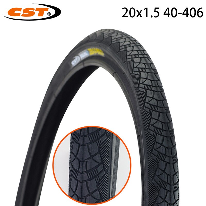 CST C1635 20inch 20x1.5 20x1.75 Folding Bike Tire 40-406 47-406 Bicycle Tire 1.5/1.75 BMX 406 Small Wheel Bicycle Tire
