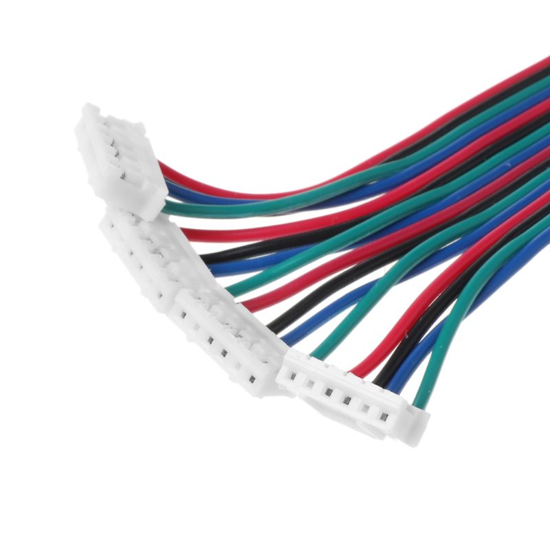4 stk 100cm 4 pins stepper motor kabler  xh2.54 terminal ledning for 3d printer nema 17 stepper motor  b95b