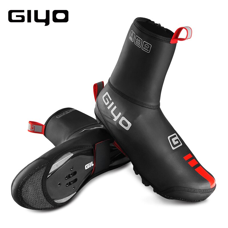 Giyo fiets overschoenen waterdicht winddicht regenbestendig fleece mtb racefiets warme fietsschoenen overschoenen fiets winter thermische beschermer