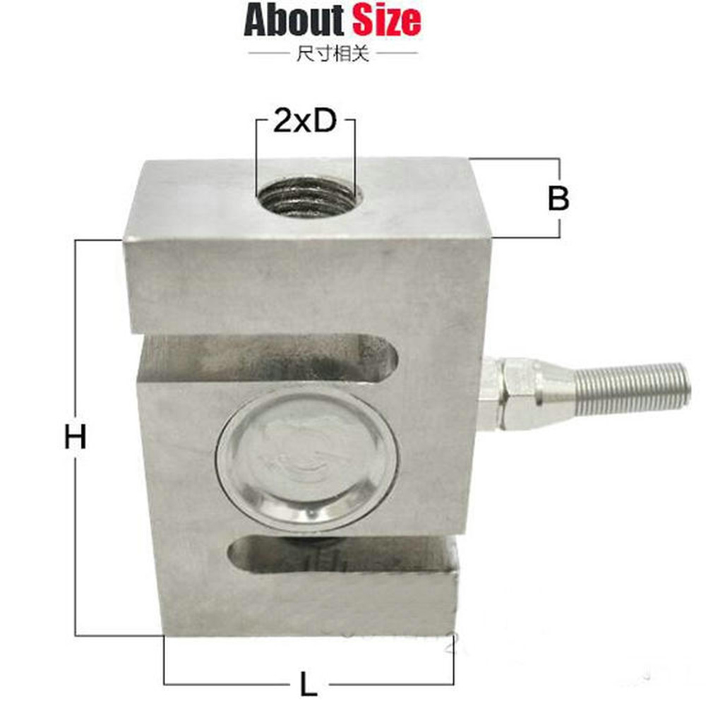 Guang ce marca partes do tipo de célula de carga liga de material de aço 200/300/500kg para caminhão balança de chão