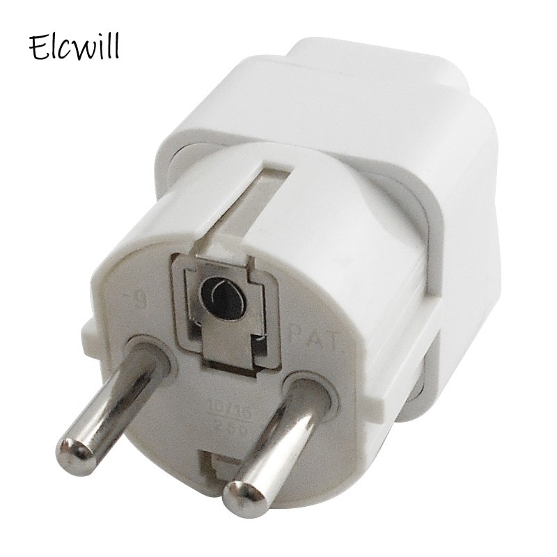 Universal UK US AU To EU AC Power Socket Plug DE France Germany Korea Travel Charger Adapter Converter